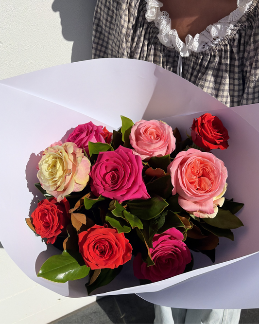Mixed roses